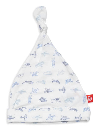 Magnetic Me airplanes modal newborn hat