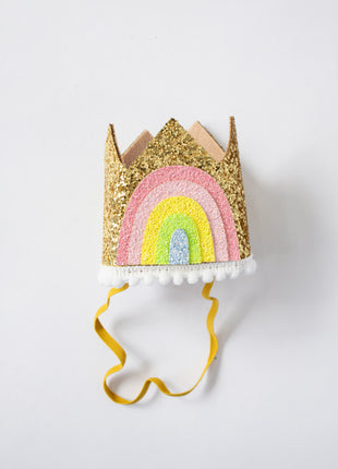 Rainbow Crown Headband