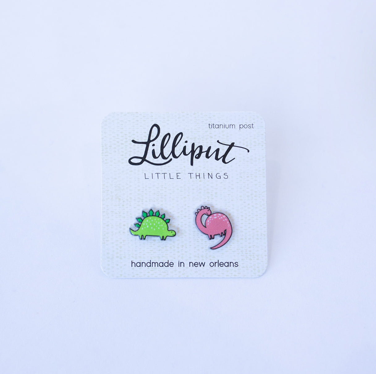 Lilliput Little Things Dinosaur Earrings