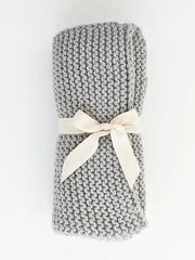 Garter Stitch Knit Blanket