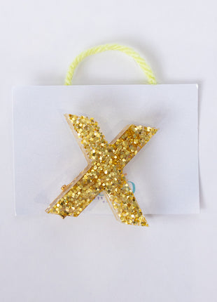 Sparkle Letter Clips
