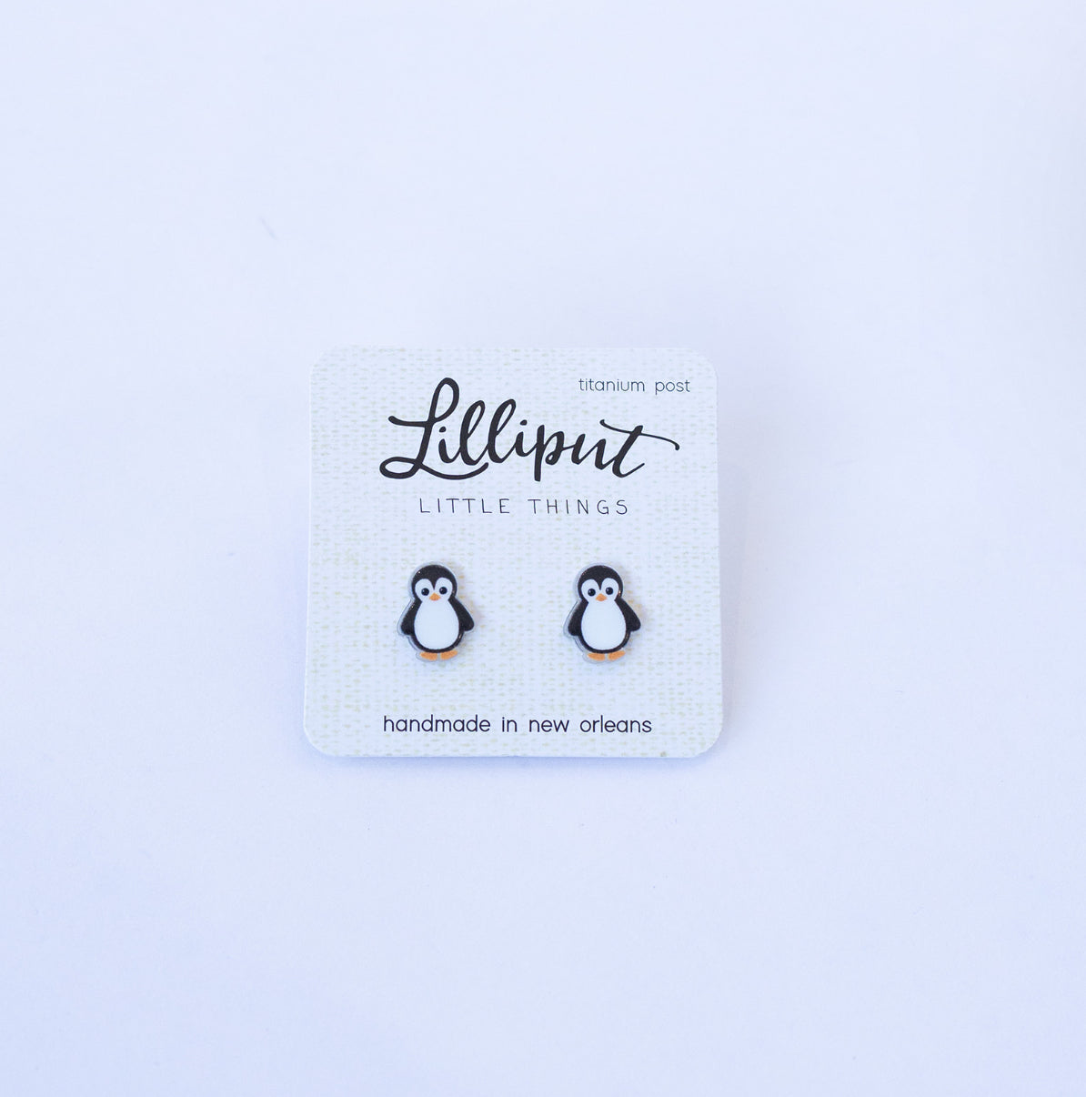 Lilliput Little Things Penguin Earrings