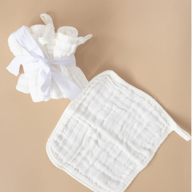 Parker Baby Muslin Cotton Washcloths