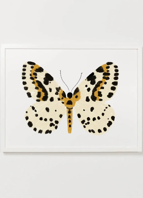 Yellow Butterfly Art Print