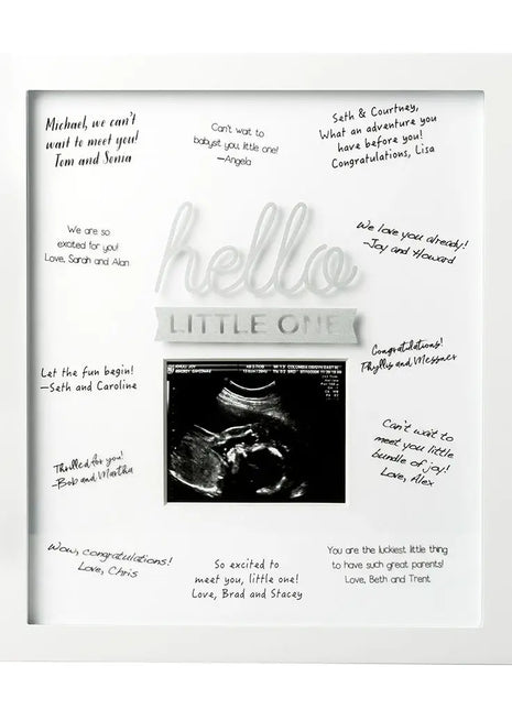 “Hello Little One” Signature Guestbook Photo Frame