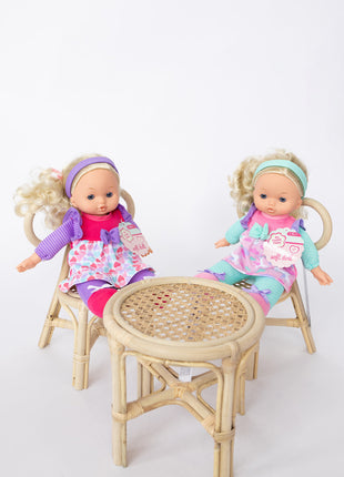 Mini Bow Table & Chairs Set