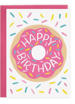 Donut Birthday Card