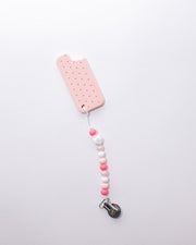 Ice Cream Sandwich Teether With Clip