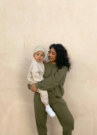 Green Waffle Bubble Onesie