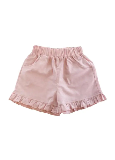Ruffle Hem Shorts