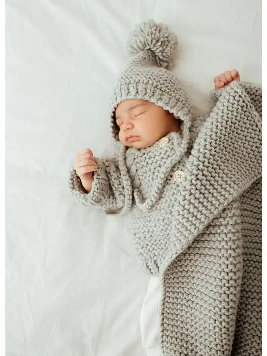 Garter Stitch Knit Blanket