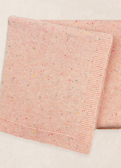Lou Lou & Company Knit Blanket - Petal Speckle