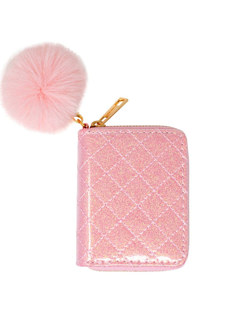 Tiny Treats Girls Sparkle Quilted Wallet