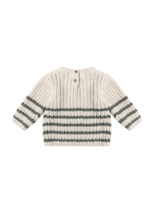 Quincy Mae Rex Sweater || Forest Back