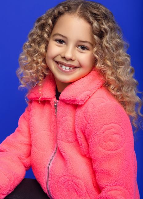 Smiley Sherpa Jacket