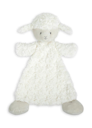 Demdaco Dolly Lamb Rattle Blankie