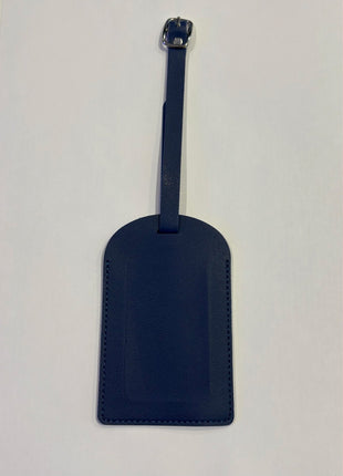 Love And Repeat Classic Solid Color Luggage Tag - Navy