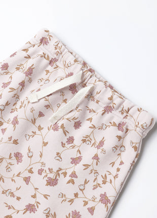 Quincy Mae Drawstring Pant || Garden Details