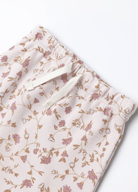Quincy Mae Drawstring Pant || Garden Details