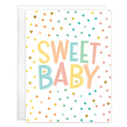 Gina B Designs Baby Greeting Card - Sweet Baby Dots