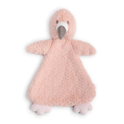Demdaco Finley Flamingo Rattle Blankie Front