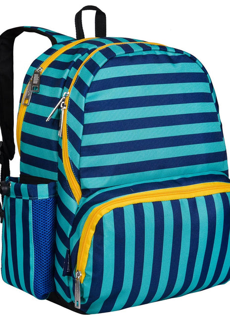 Wildkin Blue Stripes 17 Inch Backpack