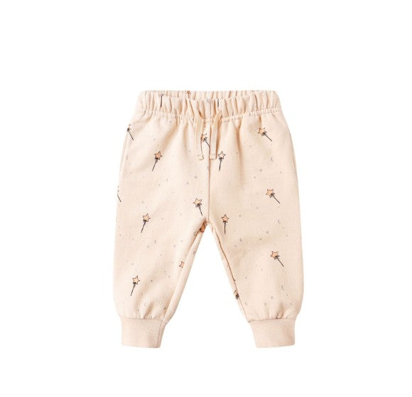Quincy Mae Relaxed Fleece Sweatpant || Magic Cat