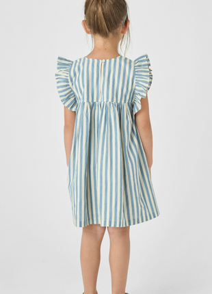 Sarita Dress - Blue Stripe