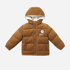 Rylee & Cru Cord Puffer Jacket || Golden