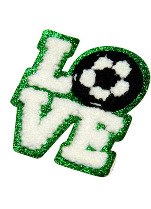 Becco Bags Love Soccer Patch