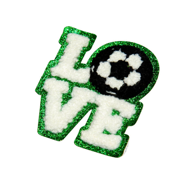 Becco Bags Love Soccer Patch