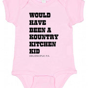 Paper Cow LLC Kountry Kitchen Graphic Cotton Baby Bodysuit 