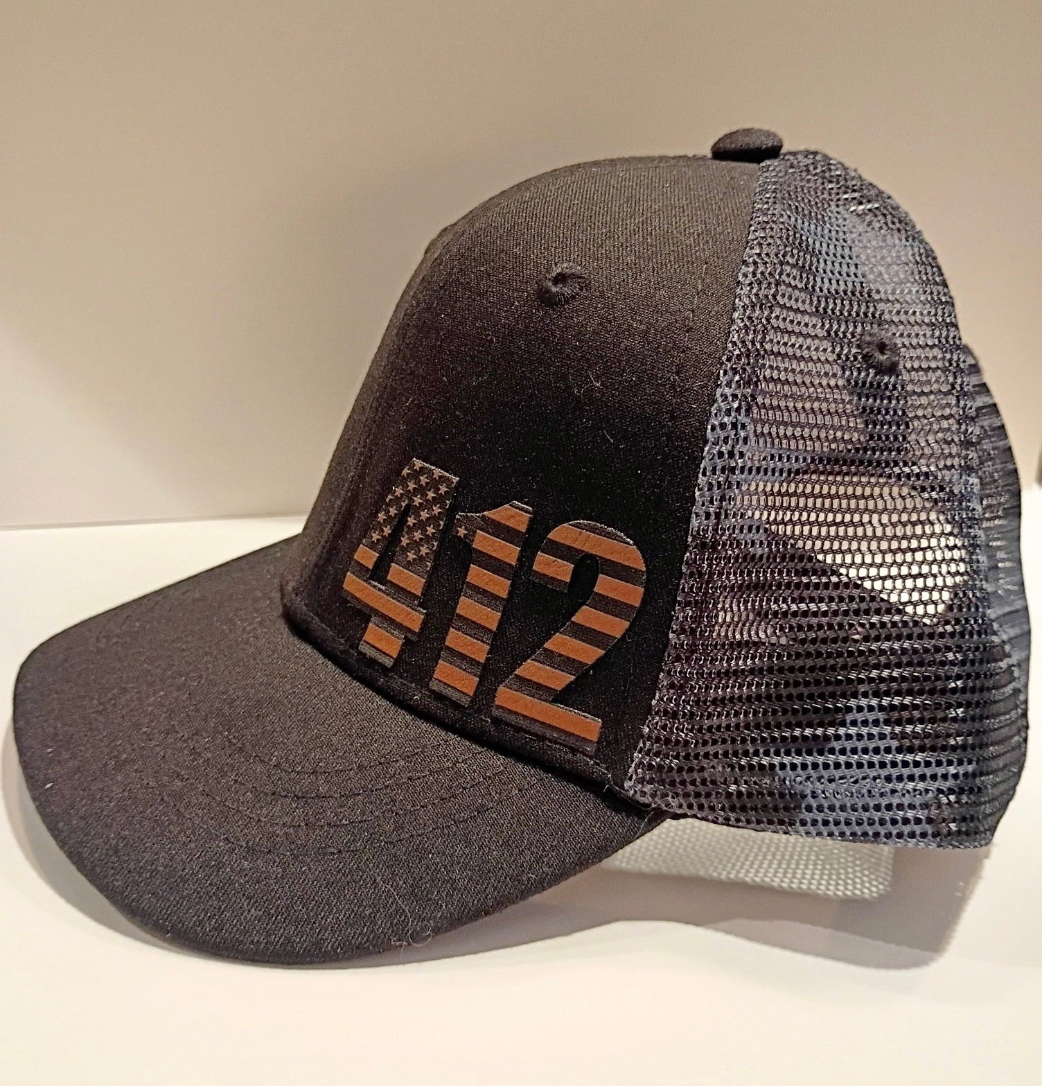 Adult Patriotic 412 Trucker Hat