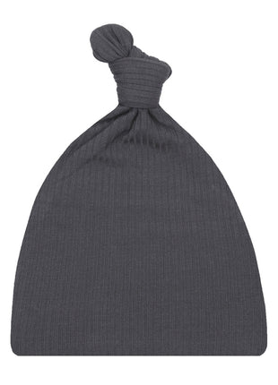 Lou Lou & Company Hudson Ribbed Top Knot Hat