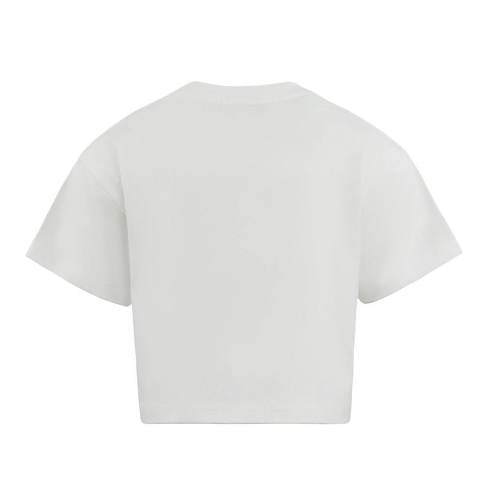 Lola And The Boys Sparkle Doodle Crop T-shirt Back