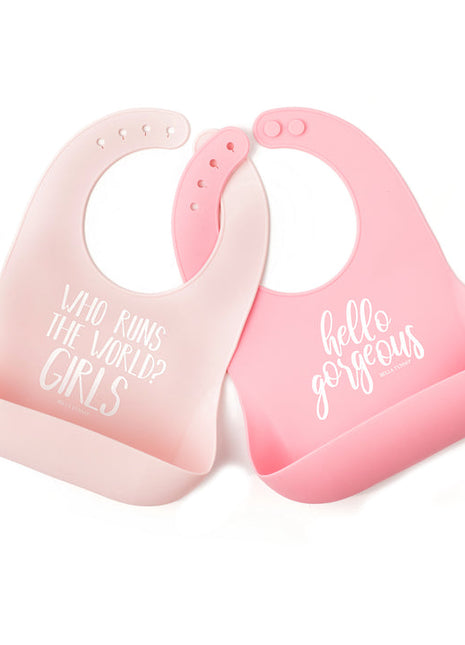 Bella Tunno Run the World + Hello Gorgeous Wonder Bib Set