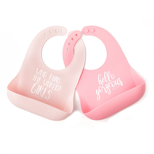 Bella Tunno Run the World + Hello Gorgeous Wonder Bib Set