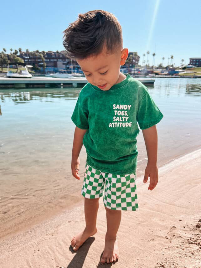 Holland Ave Sandy Toes, Salty Attitude | Baby, Toddler, Youth Summer Tee