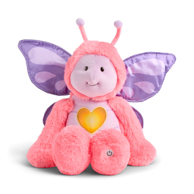 Demdaco Butterfly Glow Plush - 11in