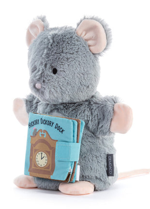 Demdaco Hickory Dickery Dock Puppet Book - 3x3in