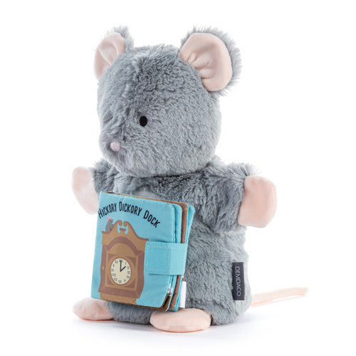 Demdaco Hickory Dickery Dock Puppet Book - 3x3in