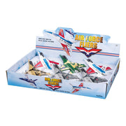 Toy Smith Air Force Fliers, Pull Back Action - Toy Planes - Assortment 
