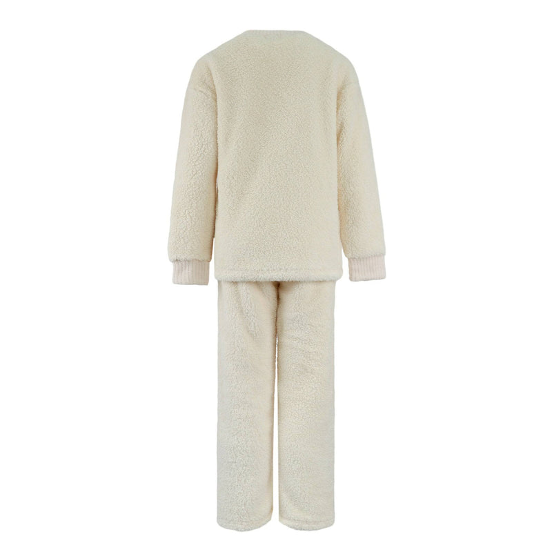 Lola & The Boys Big Bow Crystal Fuzzy Set back