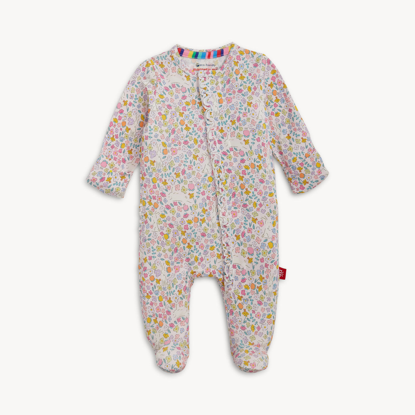Magnetic Me Bunny Blossom Modal Magnetic Footie
