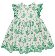 Pink Chicken Girls Cynthia Dress - Kelly Green