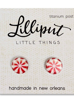 Lilliput Little Things Peppermint Earrings // Stocking Stuffer