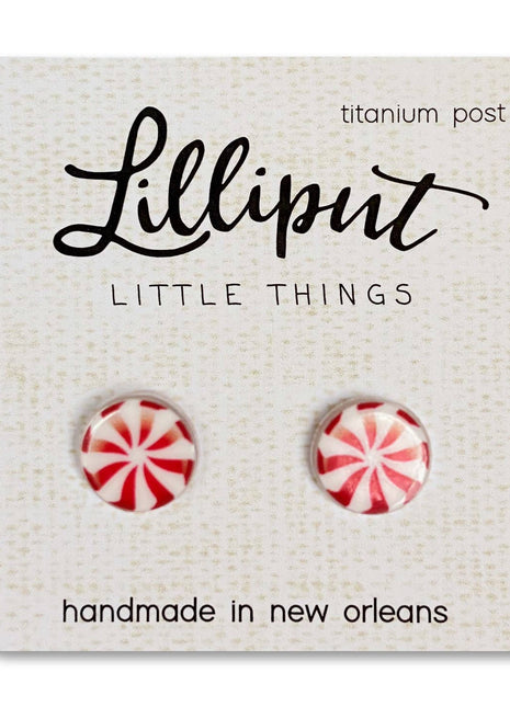 Lilliput Little Things Peppermint Earrings // Stocking Stuffer