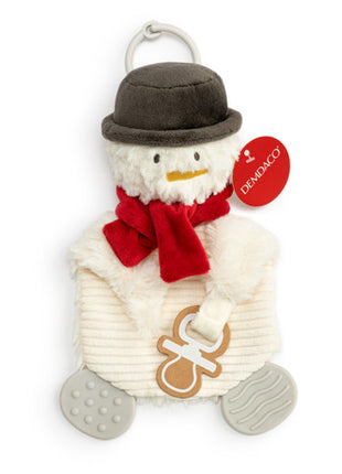 Demdaco Snowman Teether Buddy