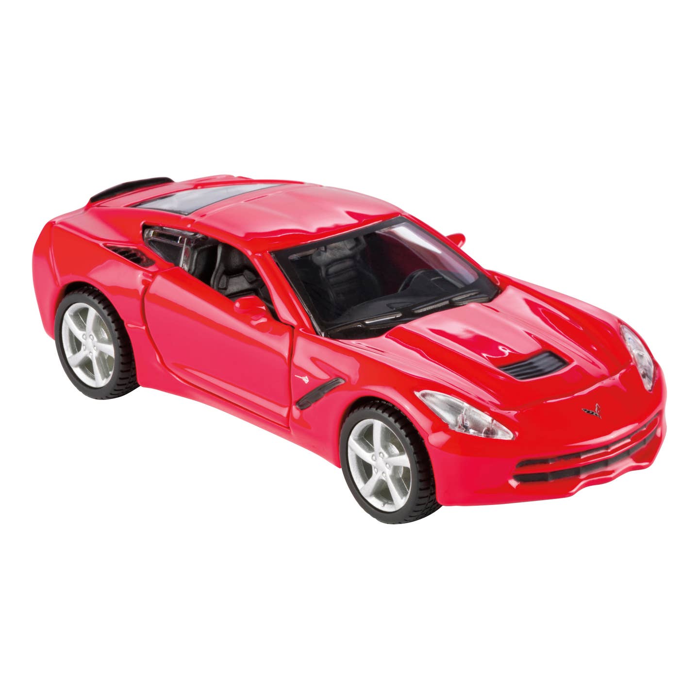 Toysmith Fresh Metal Power Racers Toy Cars - Corvette Stingray