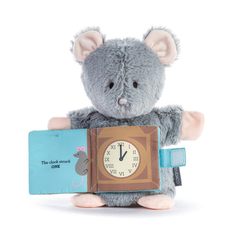 Demdaco Hickory Dickery Dock Puppet Book - 3x3in